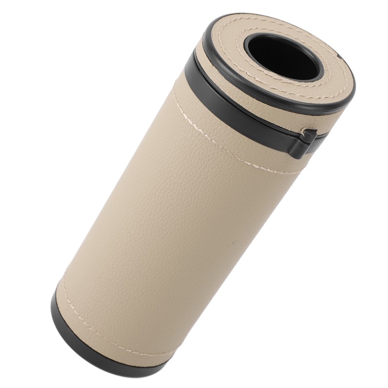 Car Tissue Holder Lightweight Leather and Tungsten Steel Car Tissues