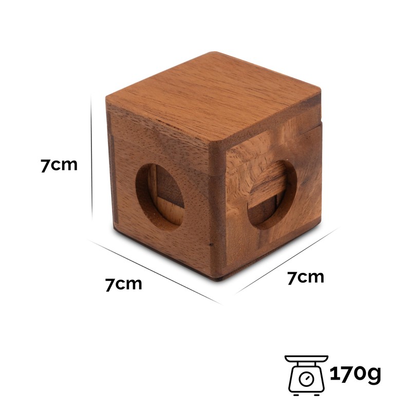 Soma Cube Size M - 3D Puzzle - Educational Game