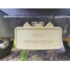 3DEXCEL Claymore Mine Tow Hitch Receiver Plug Cover 2” Car,
