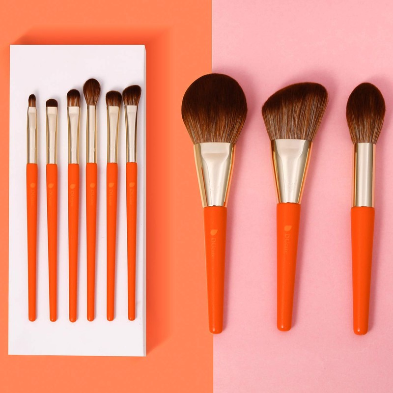 DUcare Makeup Brushes BB0912 Set of 9, Cosmetic Brushes, Eye