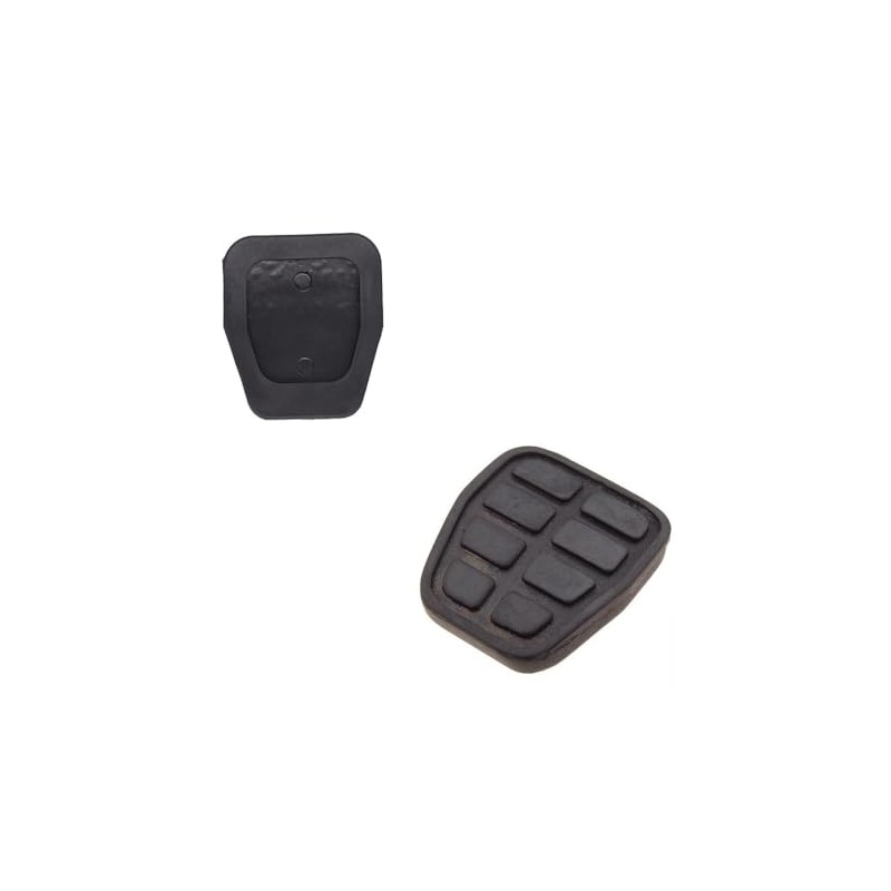 GuusCar 2 Pcs Clutch Pedal Pad Rubber for Transporter T4