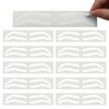 Permanent Makeup Eyebrow Auxiliary Stickers,Airbrush Brow Stickers Stencils Shape Tape,Brow