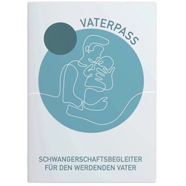 Olgs Father Pregnancy Pass: Companion for Expectant Dads, Dad Passport, Maternity Log for Dads, Pregnancy Announcement, Baby Gift Du wirst Papa (Father Pass), father passport, Classic