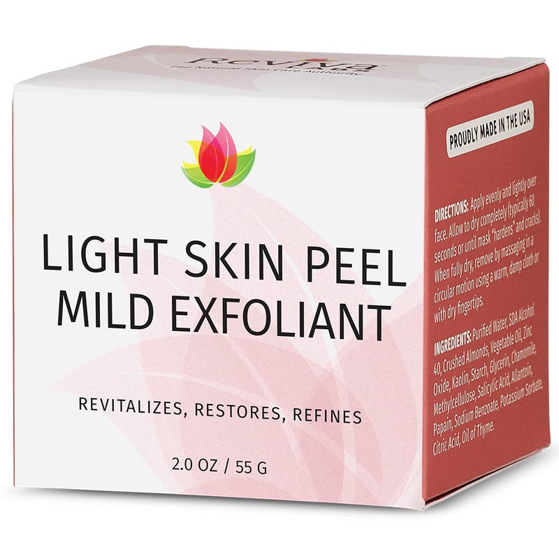 REVIVA LABS - Light Skin Peel Mild Exfoliant 2 oz