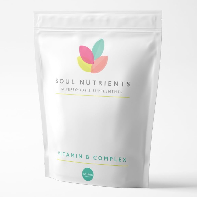 Vitamin B Complex - Tablets (4 Month Supply 120 Tablets)
