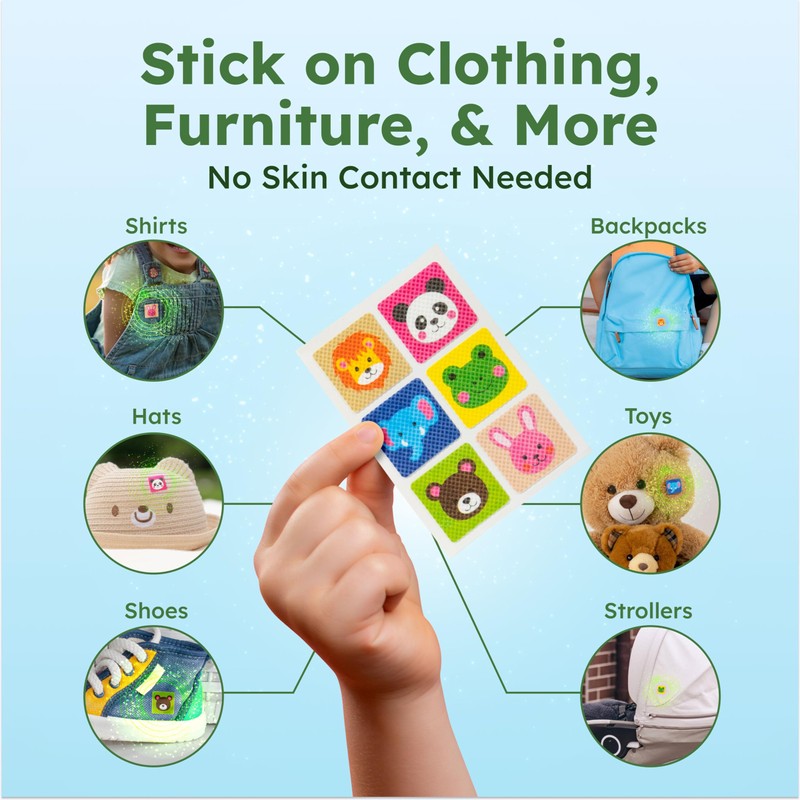 BugMD Squito Stickers Mosquito Repellent Patch Stickers for Kids (78