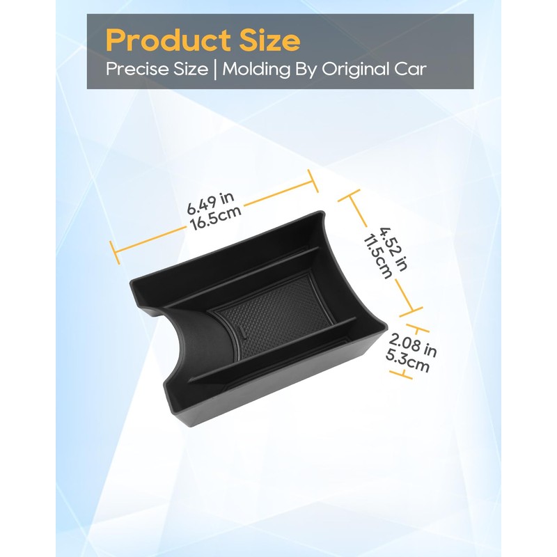 LFOTPP Centre Console Storage Box for V W UP GTI/Seat