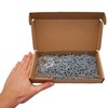 SKIR'CO (Pack of 400) Galvanised Steel 3.0 x 30mm Wood