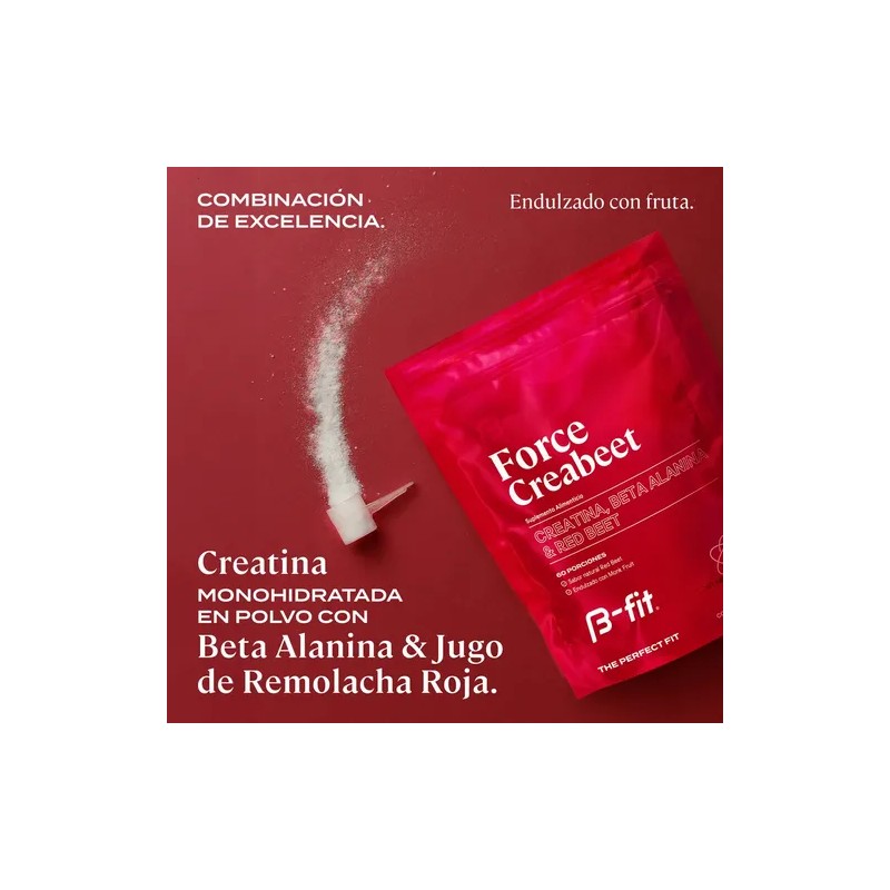 B-FIT B Creabeet - Creatina Monohidratada Pura en Polvo -