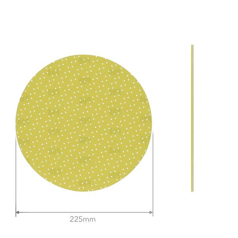 PRODIAMANT Sanding Discs 225 mm Perforated for Wall and Ceiling