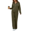 GRECERELLE Tracksuit Womens Full Set Autumn Lounge Wear Sets for