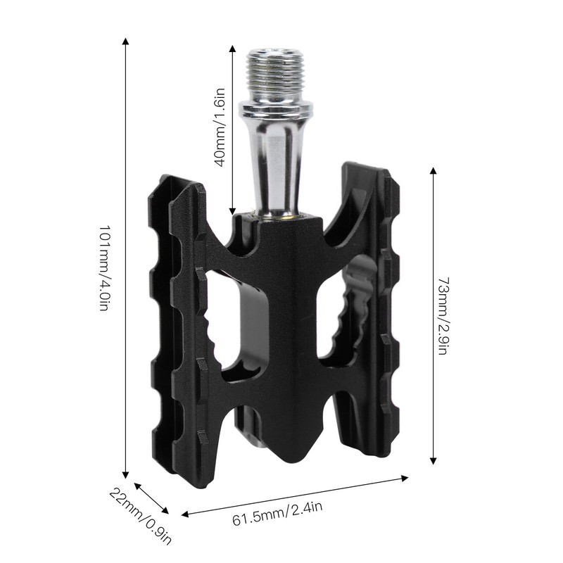Folding Bicycle Pedal AntiSkid Aluminum Alloy Mountain Bike Bearing Bicycle