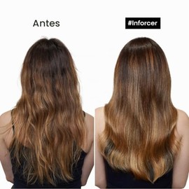 Champú fortalecedor Inforcer de L'Oreal Professionnel | Protege, previene roturas y añade suavidad | Para tipos de cabello débil, frágil y dañado | Co