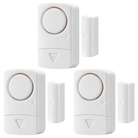Door Window Alarm, Window Sensor Alarm for Home Safety, 120 DB Pool Door Alarm for Kids Safety (3 Pack)