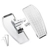 Chrome Rear Passenger Foot Pegs Floorboards Floor Boards for Harley