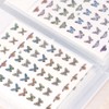 80 Slots Nail Sticker Album Nail Colour Display Art Decal