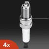 A-Premium Ignition Coils and Spark Plugs Kits (3-pin) Compatible with