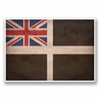 2 x 10cm/100mm Cornwall Cornish Flag Window Cling Sticker Car