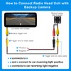 WEUASTE Premium Backup Camera RCA Cables, Car Reverse Camera Cable