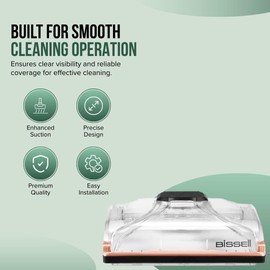 Selgo Replacement Brushroll Nozzle Cover for Bissell Revolution HydroSteam Carpet Cleaners - Fits Models # 34249, 3428, 3432, 3513