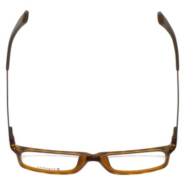 Calabria Esq 1504 Rectangular Blue Light Blocking Reading Glasses +2.25 Matte Tortoise Havana Brown Men Women