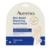 Aveeno Skin Relief Repairing Hand Mask, Moisturizing Gloves with Triple