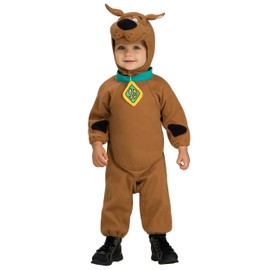 Scooby Doo Little Boys Deluxe 2 Piece Costume Set (2T) Brown