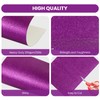 20 Sheets A4 Purple Glitter Cardstock Paper, Thick Glitter Craft