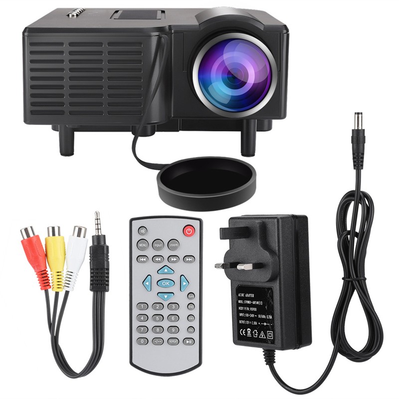 Mini LED Digital Home Theatre Full HD Projector with Remote