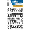 Herma letters. 10 mm Black
