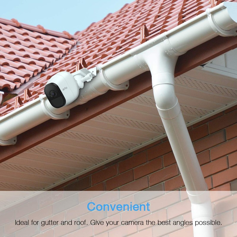 OkeMeeo Universal Gutter Mount for Cameras with 1/4'' Screw Compatible