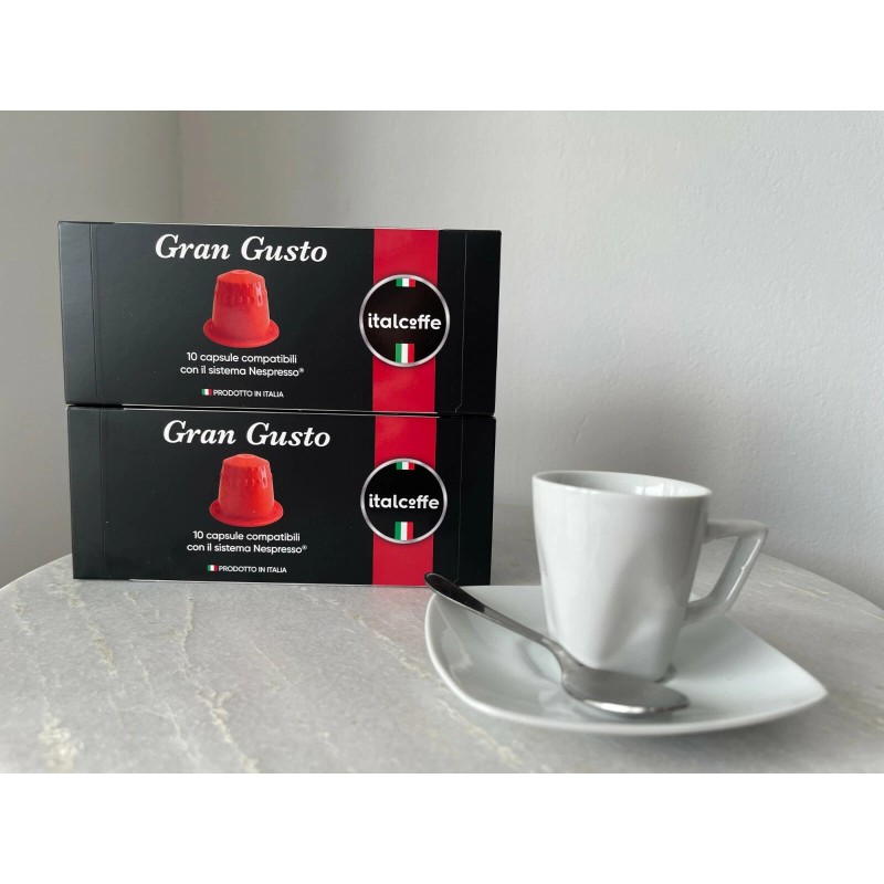 Italcoffe coffee expresso Best Flavor Espresso capsules compatible Nespresso -