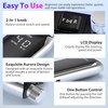 PURTATO Professional Nail Drill 40,000 RPM, Rechargeable,LCD Display E File