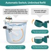Complete Set Automatic Chicken Waterer System for Continuous Fresh Water,