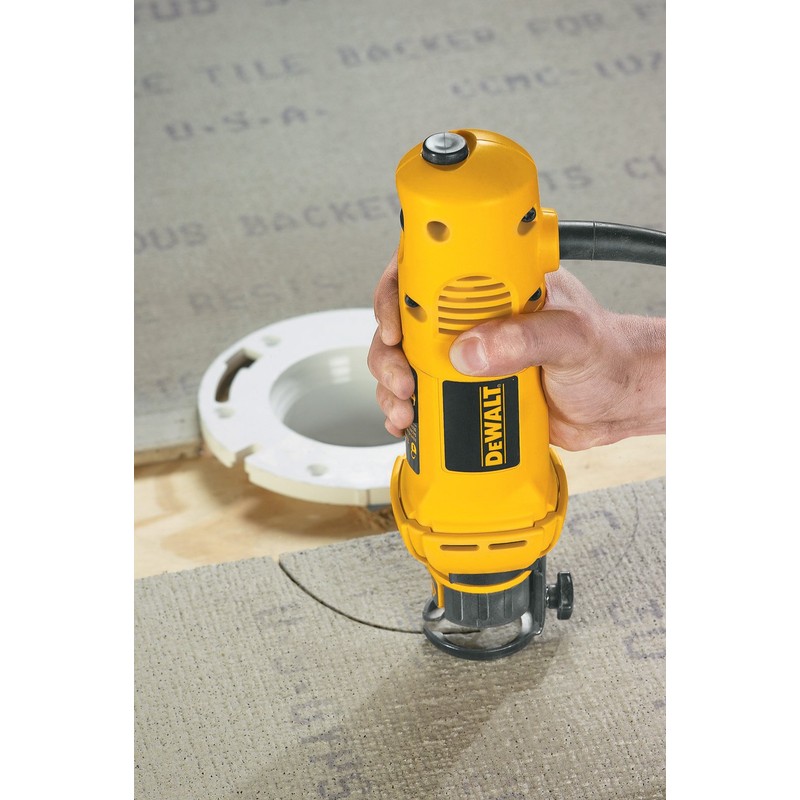 DEWALT Rotary Saw with 1/8-Inch and 1/4-Inch Collets, 5-Amp, Corded