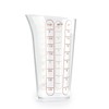 Lacor - 67075 - Basic-Messbecher, Behälter mit Maßen, Flüssigkeitsmesser, Kunststoff,