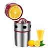 Ofkpo Stainless Steel Orange Squeezer Manual Juicer Fruit Press Quick
