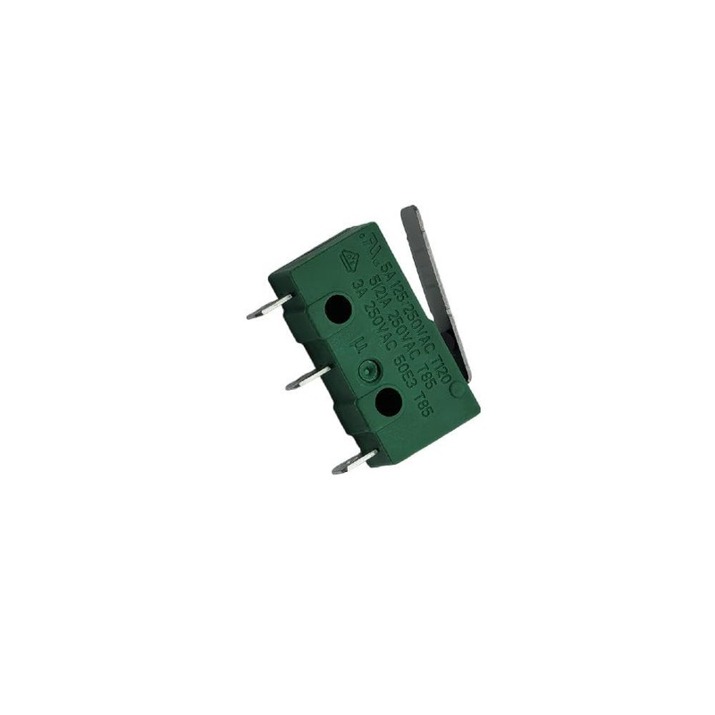 5Pcs Green KW4-3Z-3 SPDT 5A 250V Micro Limit Switch Lever