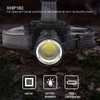 Headlamps for XHP160 LED Bulb Type C Charging Telescopic Zoom