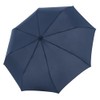 Doppler Fiber Magic Flipback Pocket Umbrella 30 cm, Plain blue