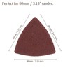 Kozelo 30pcs Mouse Sander Detail Sandpaper - [ 100 Grit,