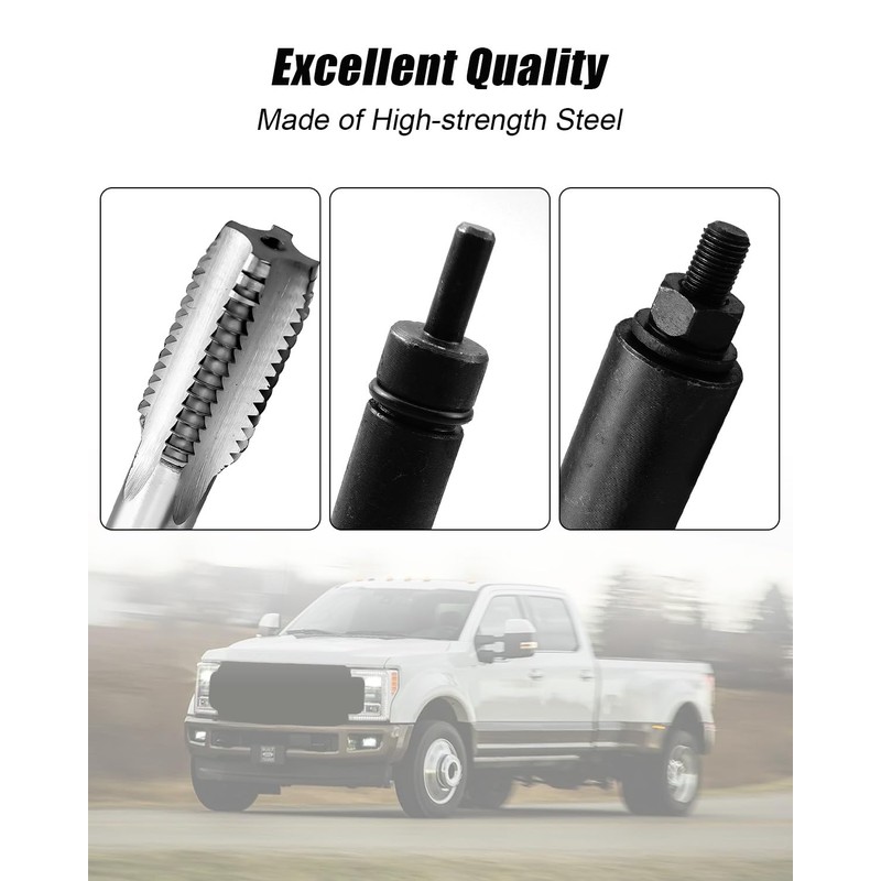 QLZOZB Fuel Injector Sleeve Cup Remove Install Tool Kit Fit