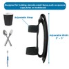 Adaptive Utensils Universal Cuff for Hand Tremors - Spoon &