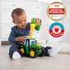 BUILD-A-BUDDY John Deere Tractor Toy and Toy Drill - Toddler