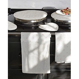 Sophie Allport - Hearts Pot Grab, Pot Holder, Padded Heat Protection, Machine Washable, 20 x 20cm