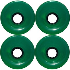choice 78a Longboard Wheels (Offset), Green, 76mm
