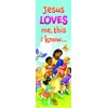 Warner Press 2" x 6.5" Bookmark - Kids - Jesus