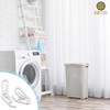 CZ Store Plastic Curtain Hooks | 100 Pack | 28x12mm