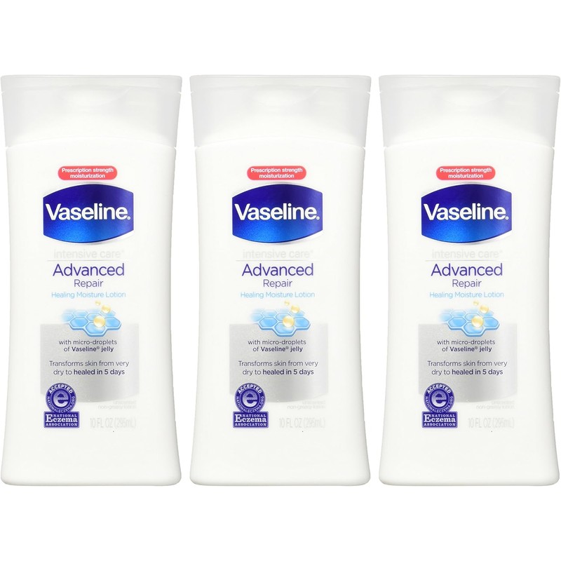 Vaseline Intensive Care Advanced Repair Lotion, 3 Count