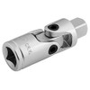 Draper 16794 Square Drive Satin Chrome Universal Joint 3/8" Length,